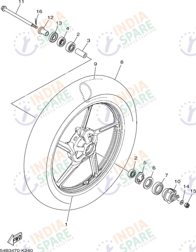 FRONT WHEEL